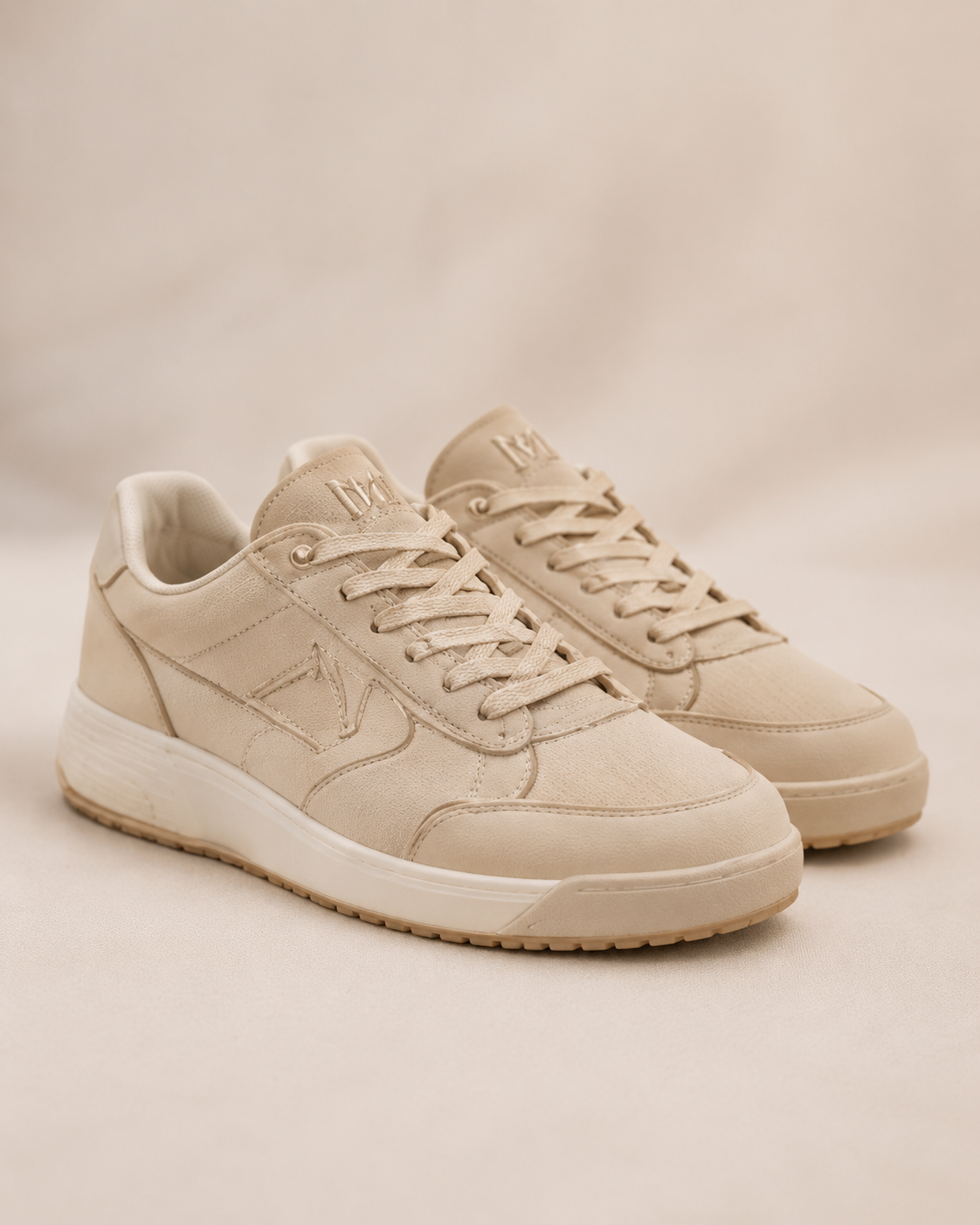 Cream Sneakers